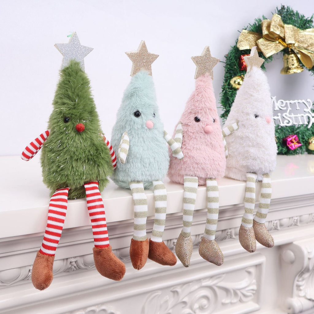 Cross-Border Christmas Decorations Cute Plush Dolls Home Party Doll